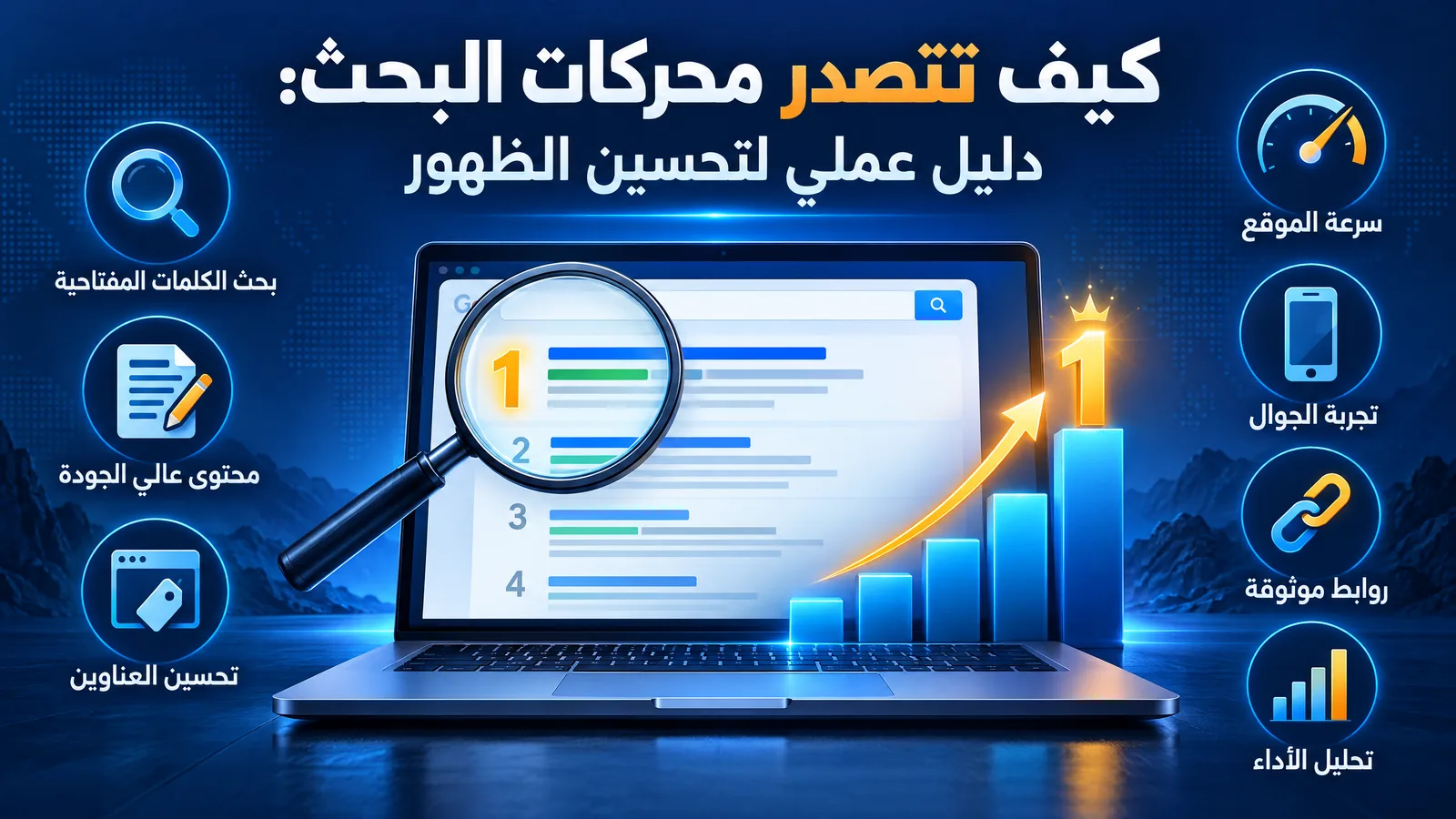 كيف تتصدر محركات البحث: دليل عملي لتحسين الظهور